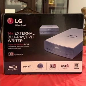 LG External Blu-Ray/DVD writer
